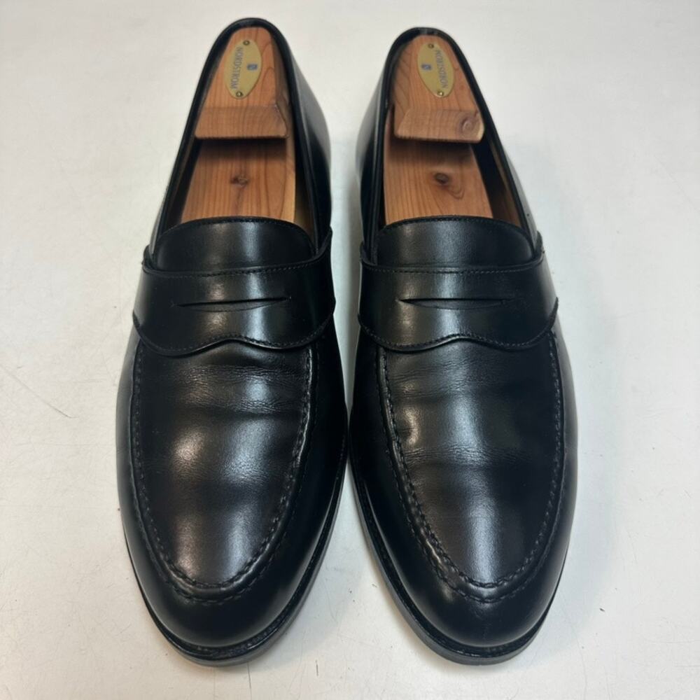 RESOLED Crockett & Jones x Brooks Brothers Penny Loafers Made in England US 10 D